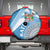 Fiji Rugby Bati Spare Tire Cover Tapa Pattern