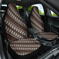 Yogyakarta Parang Batik Motifs Car Seat Cover Indonesian Traditional Pattern