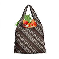 Yogyakarta Parang Batik Motifs Grocery Bag Indonesian Traditional Pattern
