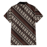 Yogyakarta Parang Batik Motifs Hawaiian Shirt Indonesian Traditional Pattern
