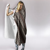 Yogyakarta Parang Batik Motifs Hooded Blanket Indonesian Traditional Pattern