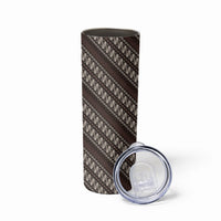 Yogyakarta Parang Batik Motifs Skinny Tumbler Indonesian Traditional Pattern