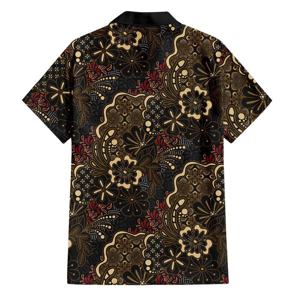Batik Sekar Jagad Family Matching Mermaid Dress and Hawaiian Shirt Indonesian Traditional Pattern LT01 - Polynesian Pride