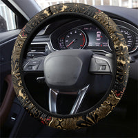 Batik Sekar Jagad Steering Wheel Cover Indonesian Traditional Pattern