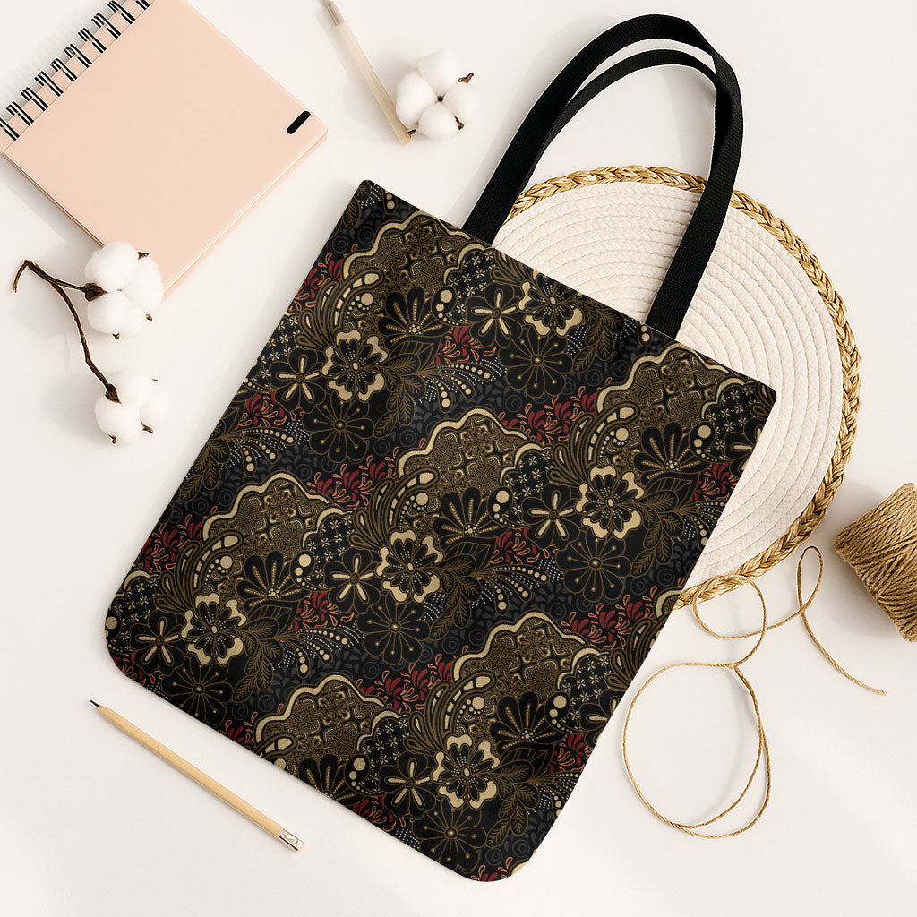 Batik Sekar Jagad Tote Bag Indonesian Traditional Pattern