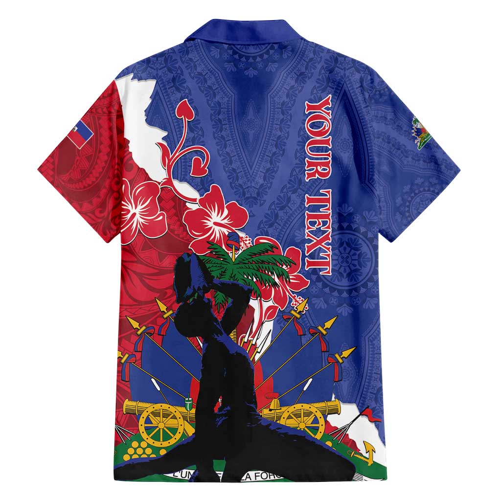 Personalised Haiti Le Marron Inconnu Family Matching Summer Maxi Dress and Hawaiian Shirt Dashiki Mix Polynesian Pattern LT01 - Polynesian Pride