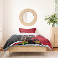 Ayiti Neg Marron Bedding Set Dashiki Mix Polynesian Pattern