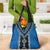 Blue Niho Taniwha Mix Poutama Grocery Bag Unique Taniko Aotearoa