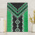 Green Niho Taniwha Mix Poutama Canvas Wall Art Unique Taniko Aotearoa