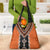 Orange Niho Taniwha Mix Poutama Grocery Bag Unique Taniko Aotearoa