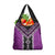 Purple Niho Taniwha Mix Poutama Grocery Bag Unique Taniko Aotearoa