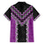 Purple Niho Taniwha Mix Poutama Hawaiian Shirt Unique Taniko Aotearoa