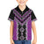 Purple Niho Taniwha Mix Poutama Hawaiian Shirt Unique Taniko Aotearoa