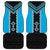 Sky Blue Niho Taniwha Mix Poutama Car Mats Unique Taniko Aotearoa