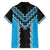 Sky Blue Niho Taniwha Mix Poutama Hawaiian Shirt Unique Taniko Aotearoa