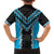Sky Blue Niho Taniwha Mix Poutama Hawaiian Shirt Unique Taniko Aotearoa