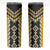 Yellow Niho Taniwha Mix Poutama Skinny Tumbler Unique Taniko Aotearoa