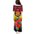 Papua New Guinea Puletasi Bird Of Paradise Mix Polynesian Pattern LT01 - Polynesian Pride