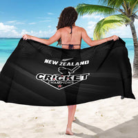 New Zealand Cricket Sarong Aotearoa Black Cap Come On