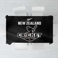New Zealand Cricket Tablecloth Aotearoa Black Cap Come On