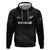 Custom New Zealand Cricket Zip Hoodie Aotearoa Black Cap Come On