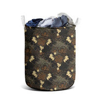 Javanese Batik Semen Laundry Basket Indonesian Traditional Pattern LT01 - Polynesian Pride