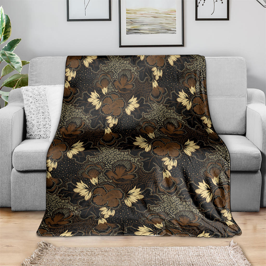 Javanese Batik Semen Blanket Indonesian Traditional Pattern LT01 - Polynesian Pride