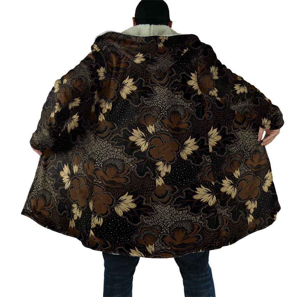 Javanese Batik Semen Cloak Indonesian Traditional Pattern LT01 - Polynesian Pride