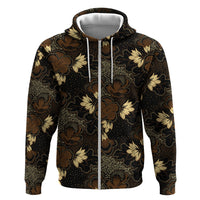 Javanese Batik Semen Hoodie Indonesian Traditional Pattern