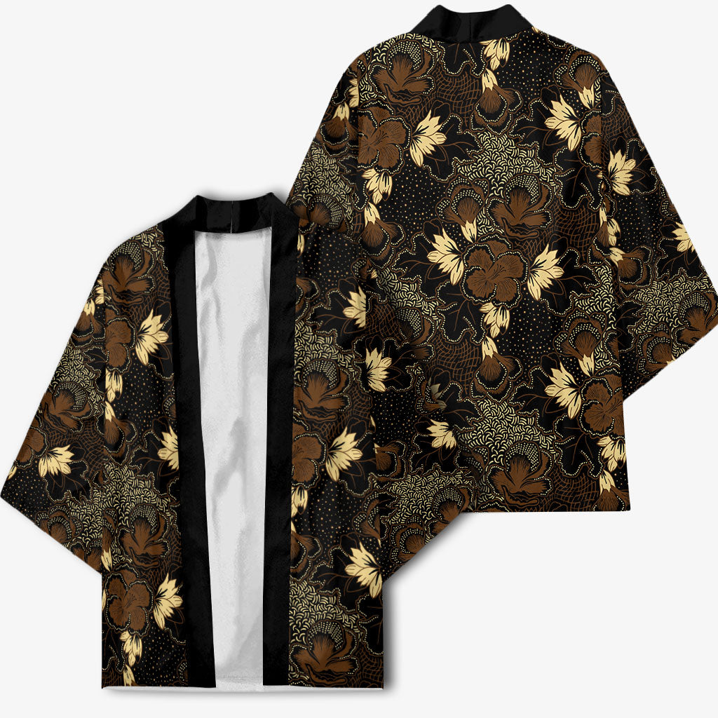 Javanese Batik Semen Kimono Indonesian Traditional Pattern LT01 - Polynesian Pride
