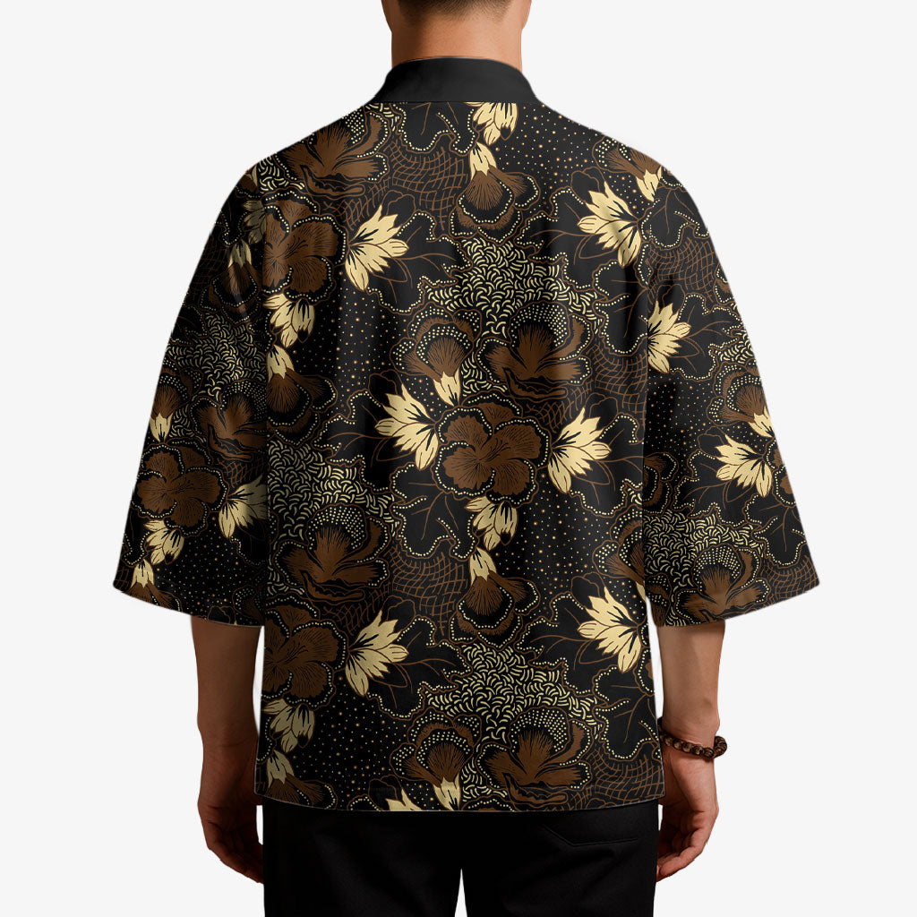 Javanese Batik Semen Kimono Indonesian Traditional Pattern LT01 - Polynesian Pride