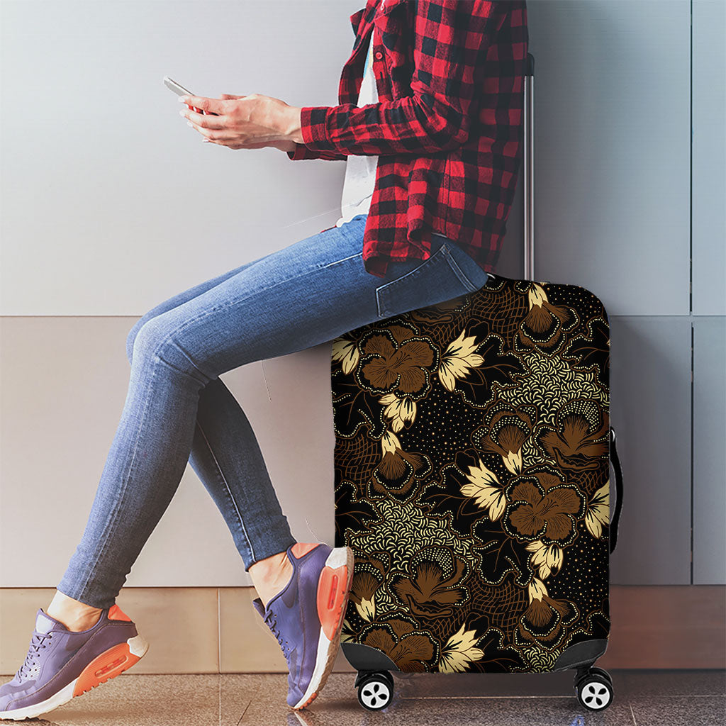 Javanese Batik Semen Luggage Cover Indonesian Traditional Pattern LT01 - Polynesian Pride