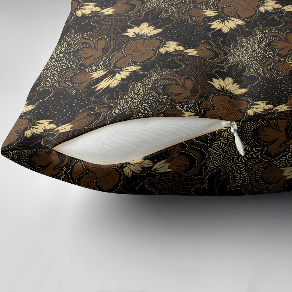 Javanese Batik Semen Pillow Cover Indonesian Traditional Pattern
