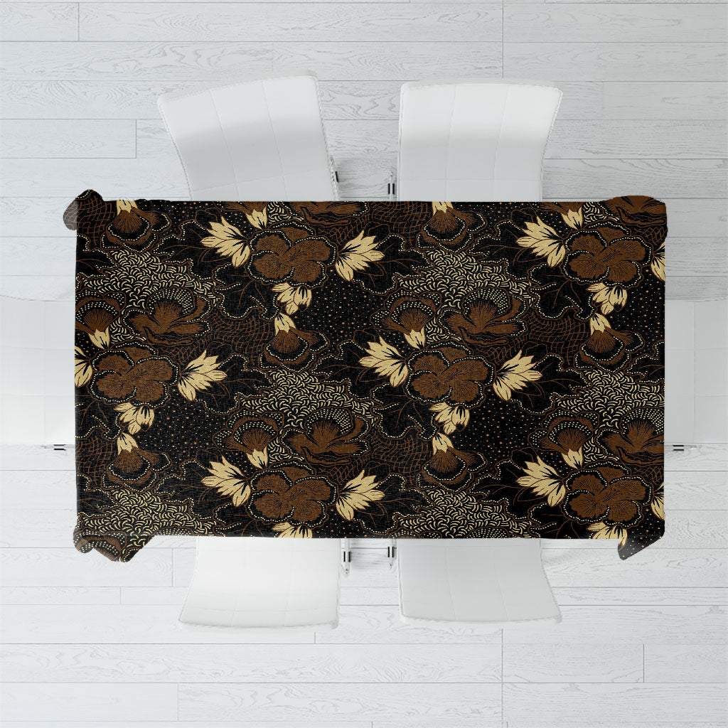 Javanese Batik Semen Tablecloth Indonesian Traditional Pattern
