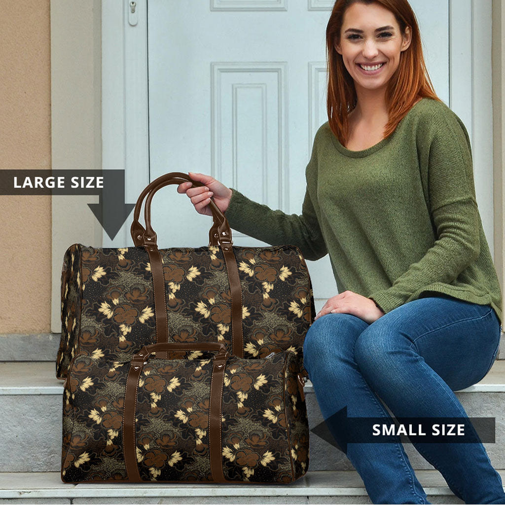 Javanese Batik Semen Travel Bag Indonesian Traditional Pattern