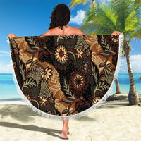 Batik Pedalaman Semen Lereng Style Beach Blanket Indonesian Traditional Pattern LT01 - Polynesian Pride