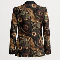 Batik Pedalaman Semen Lereng Style Blazer Indonesian Traditional Pattern LT01 - Polynesian Pride