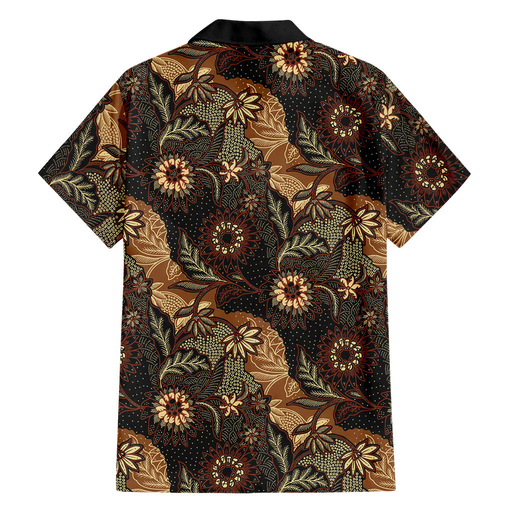 Batik Pedalaman Semen Lereng Style Hawaiian Shirt Indonesian Traditional Pattern LT01 - Polynesian Pride