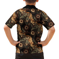 Batik Pedalaman Semen Lereng Style Hawaiian Shirt Indonesian Traditional Pattern LT01 - Polynesian Pride