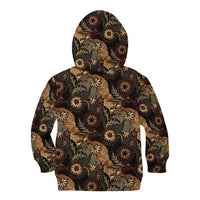 Batik Pedalaman Semen Lereng Style Kid Hoodie Indonesian Traditional Pattern LT01 - Polynesian Pride