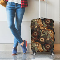 Batik Pedalaman Semen Lereng Style Luggage Cover Indonesian Traditional Pattern