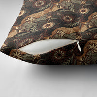 Batik Pedalaman Semen Lereng Style Pillow Cover Indonesian Traditional Pattern