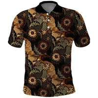 Batik Pedalaman Semen Lereng Style Polo Shirt Indonesian Traditional Pattern