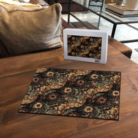 Batik Pedalaman Semen Lereng Style Puzzle Indonesian Traditional Pattern LT01 - Polynesian Pride