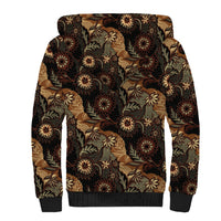 Batik Pedalaman Semen Lereng Style Sherpa Hoodie Indonesian Traditional Pattern LT01 - Polynesian Pride
