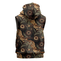 Batik Pedalaman Semen Lereng Style Sleeveless Hoodie Indonesian Traditional Pattern LT01 - Polynesian Pride