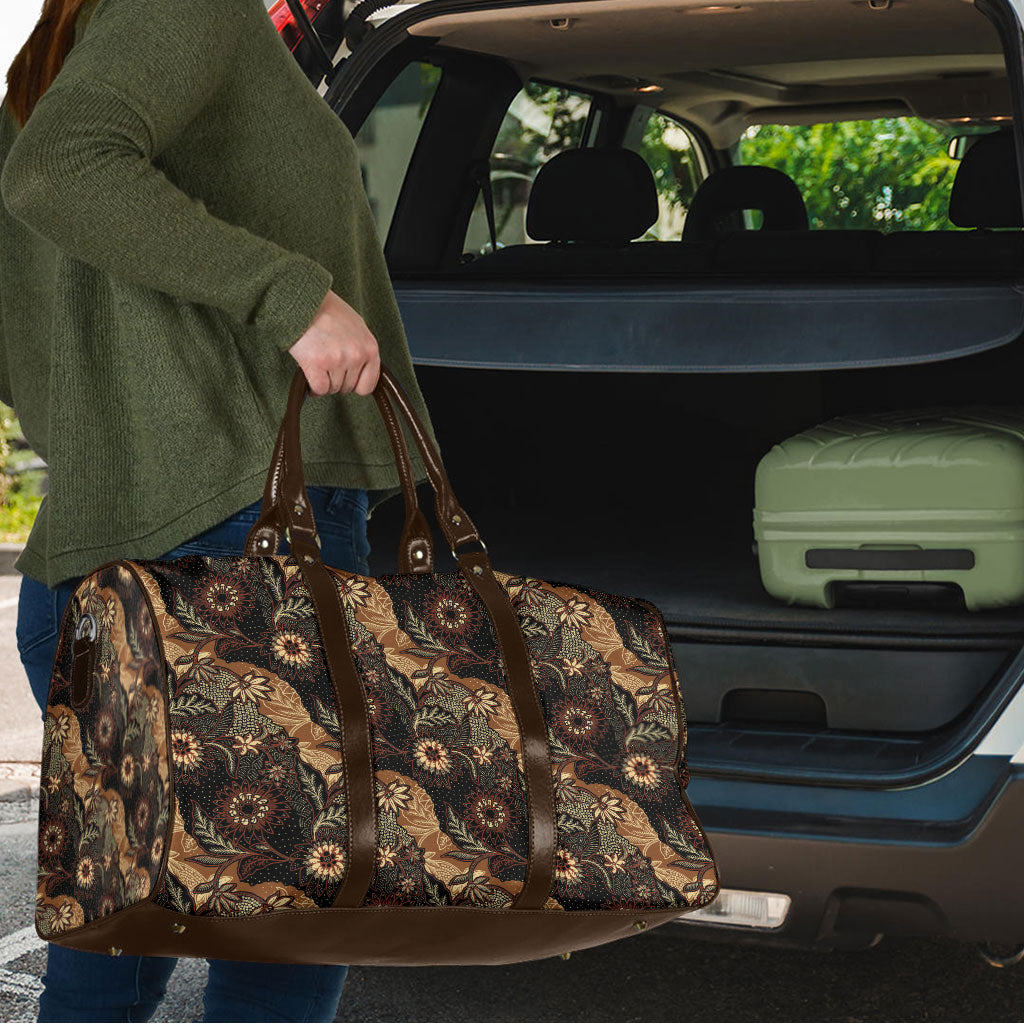 Batik Pedalaman Semen Lereng Style Travel Bag Indonesian Traditional Pattern