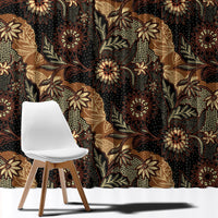 Batik Pedalaman Semen Lereng Style Window Curtain Indonesian Traditional Pattern LT01 - Polynesian Pride