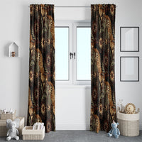Batik Pedalaman Semen Lereng Style Window Curtain Indonesian Traditional Pattern LT01 - Polynesian Pride