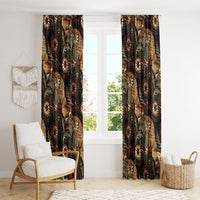 Batik Pedalaman Semen Lereng Style Window Curtain Indonesian Traditional Pattern LT01 - Polynesian Pride
